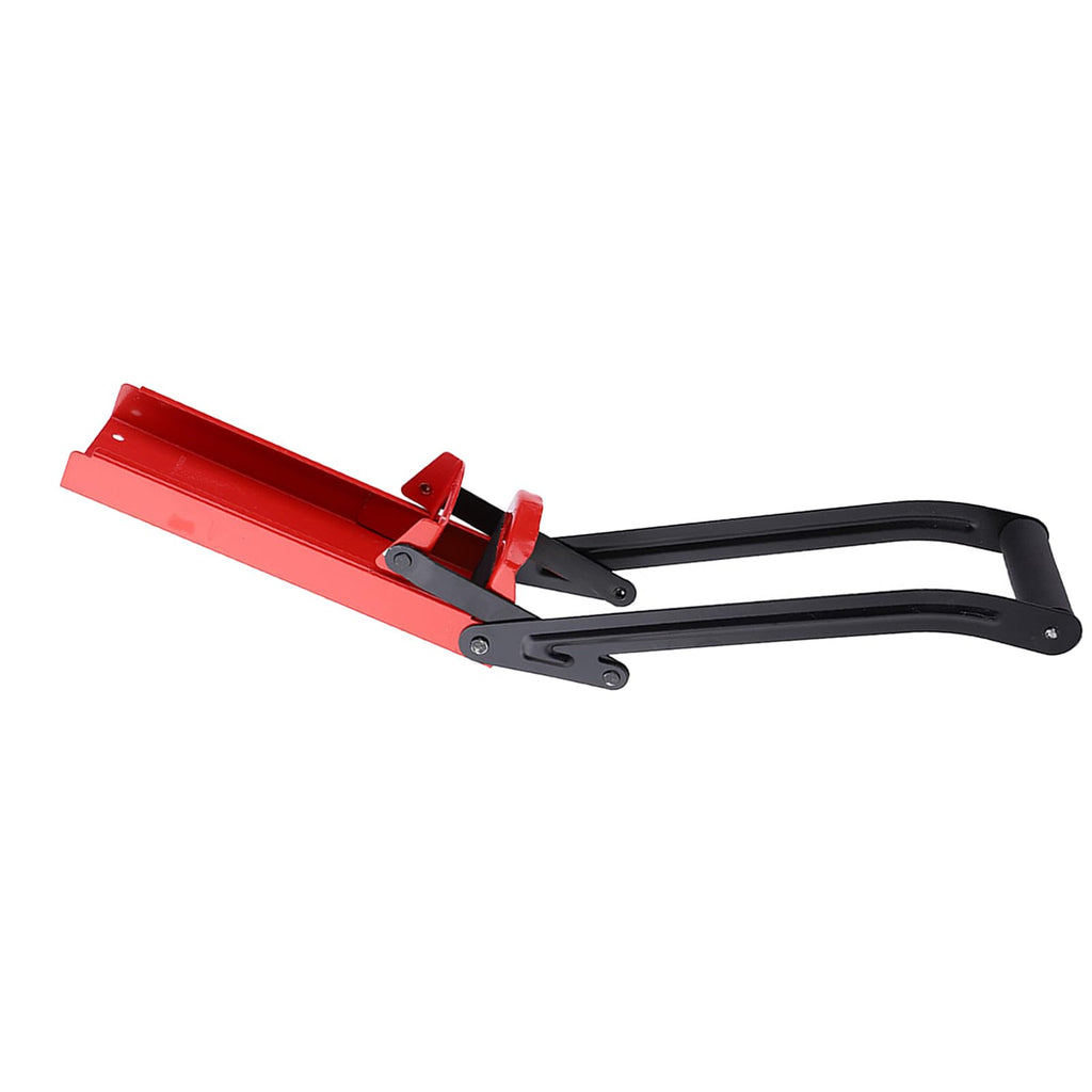 HeavyDuty Can Crusher Red Steel with Rubber Handle X365969