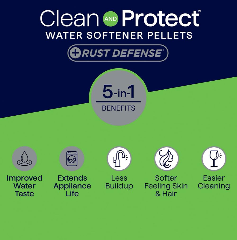 Water Softener Salt Pellets 40 lb S72836