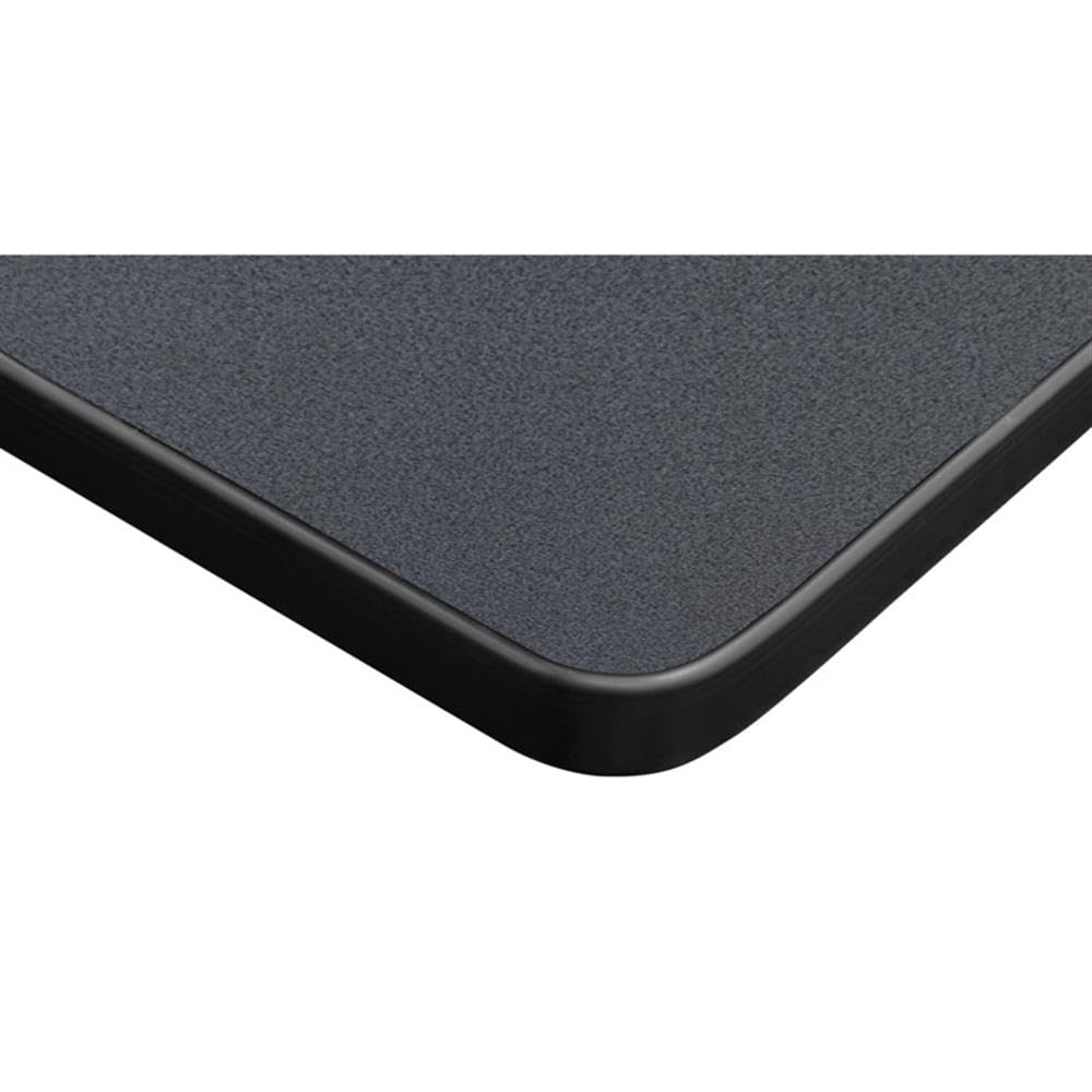 36" Square Mobile Table with 4 Stack Chairs V70419