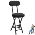 Black 18 inch Folding Stool G42219