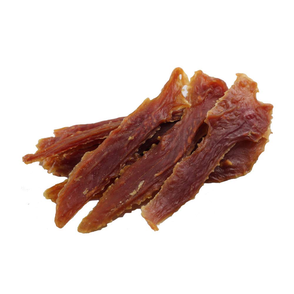 Duck Jerky Dog Treats, 2 pounds N75928