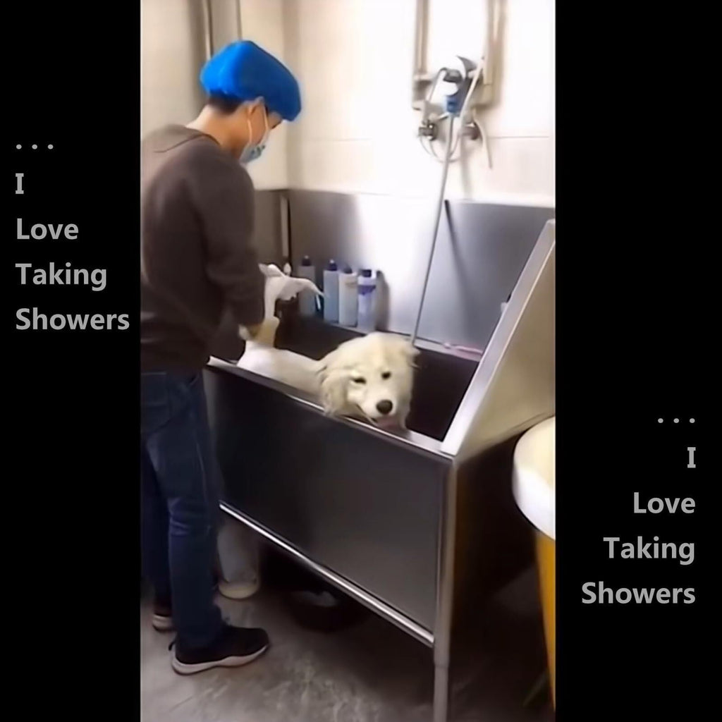 Stainless Steel Pet Grooming Bath Tub I331281