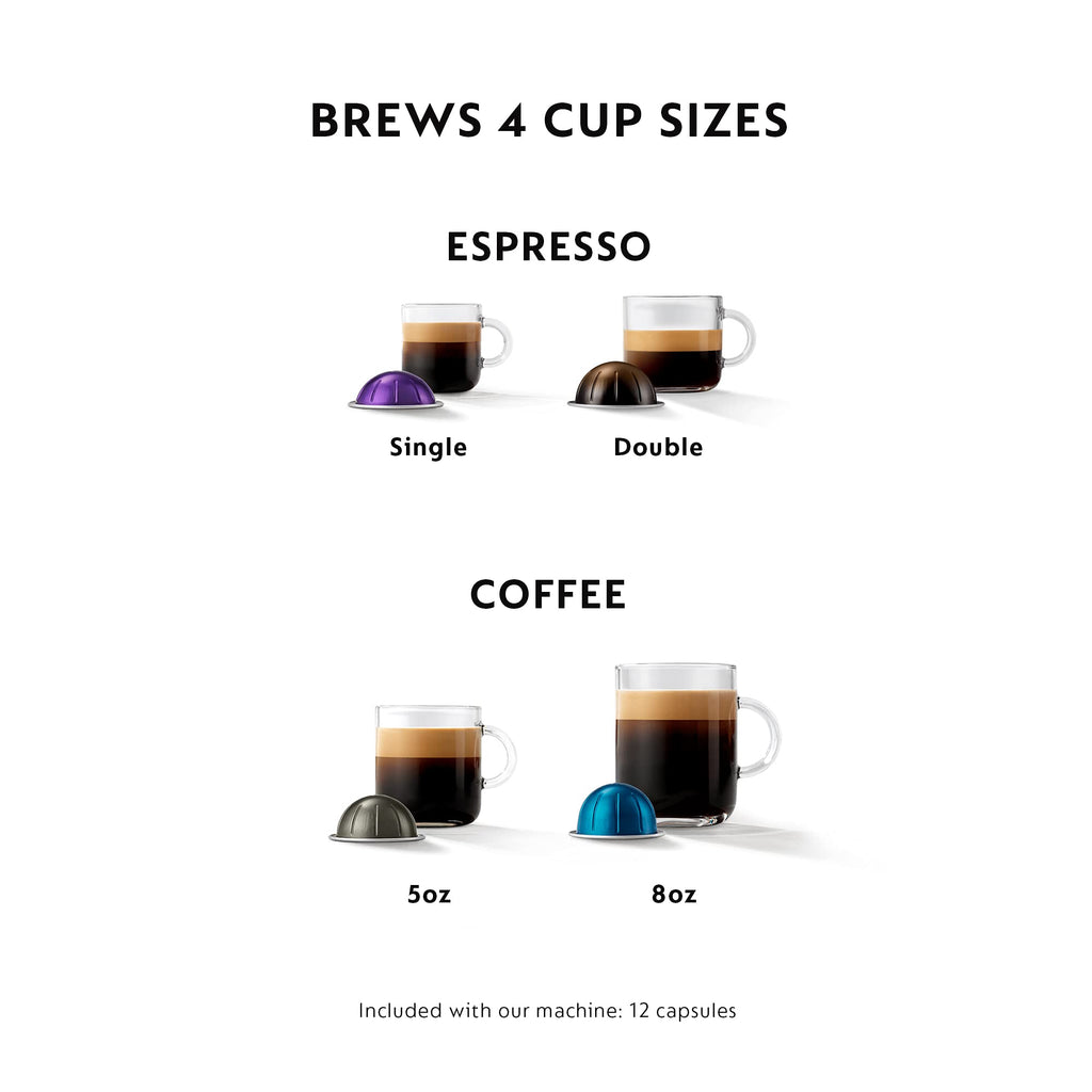 Matte Black Coffee and Espresso Maker Q556286