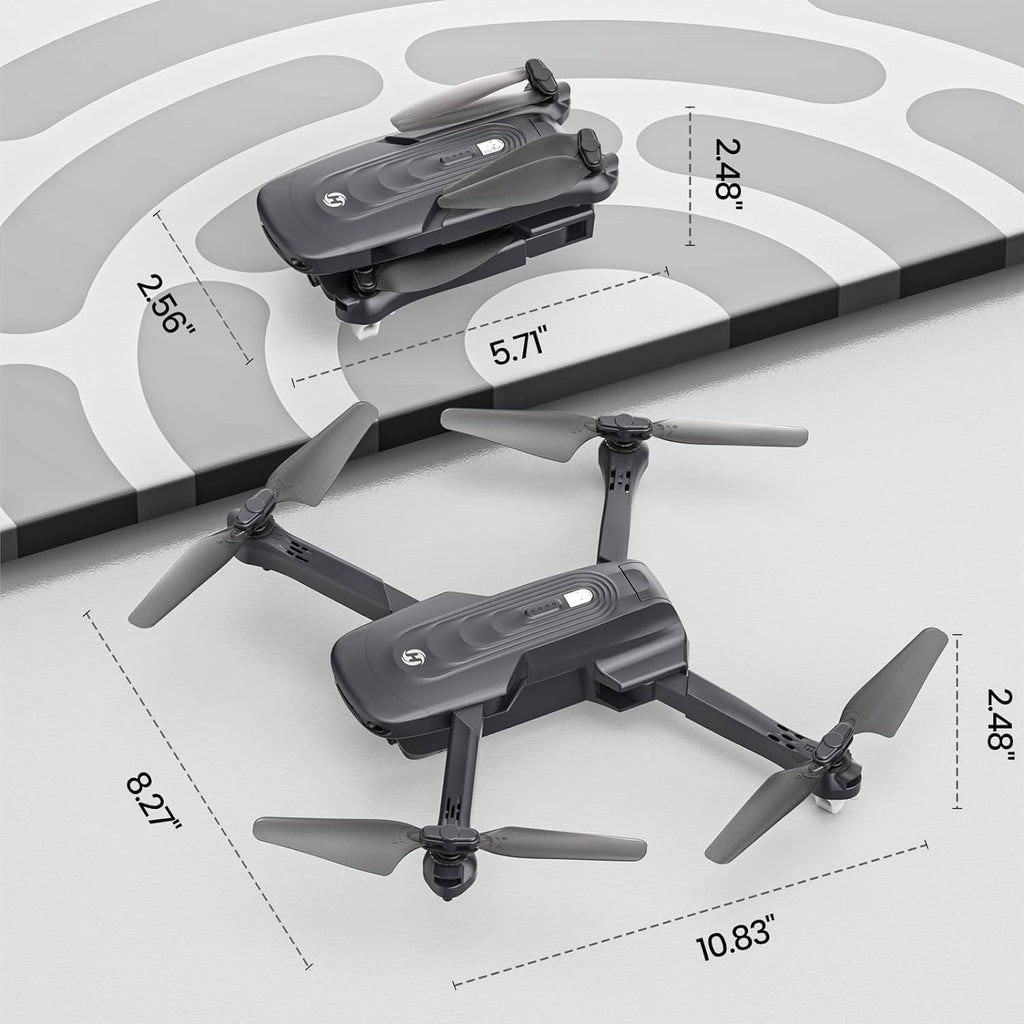 GPS Drone with 4K Camera, Under 249g Foldable RC Quadcopter F1591
