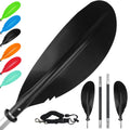 Adjustable 4 Piece Kayak Paddles with Paddle Leash V3554