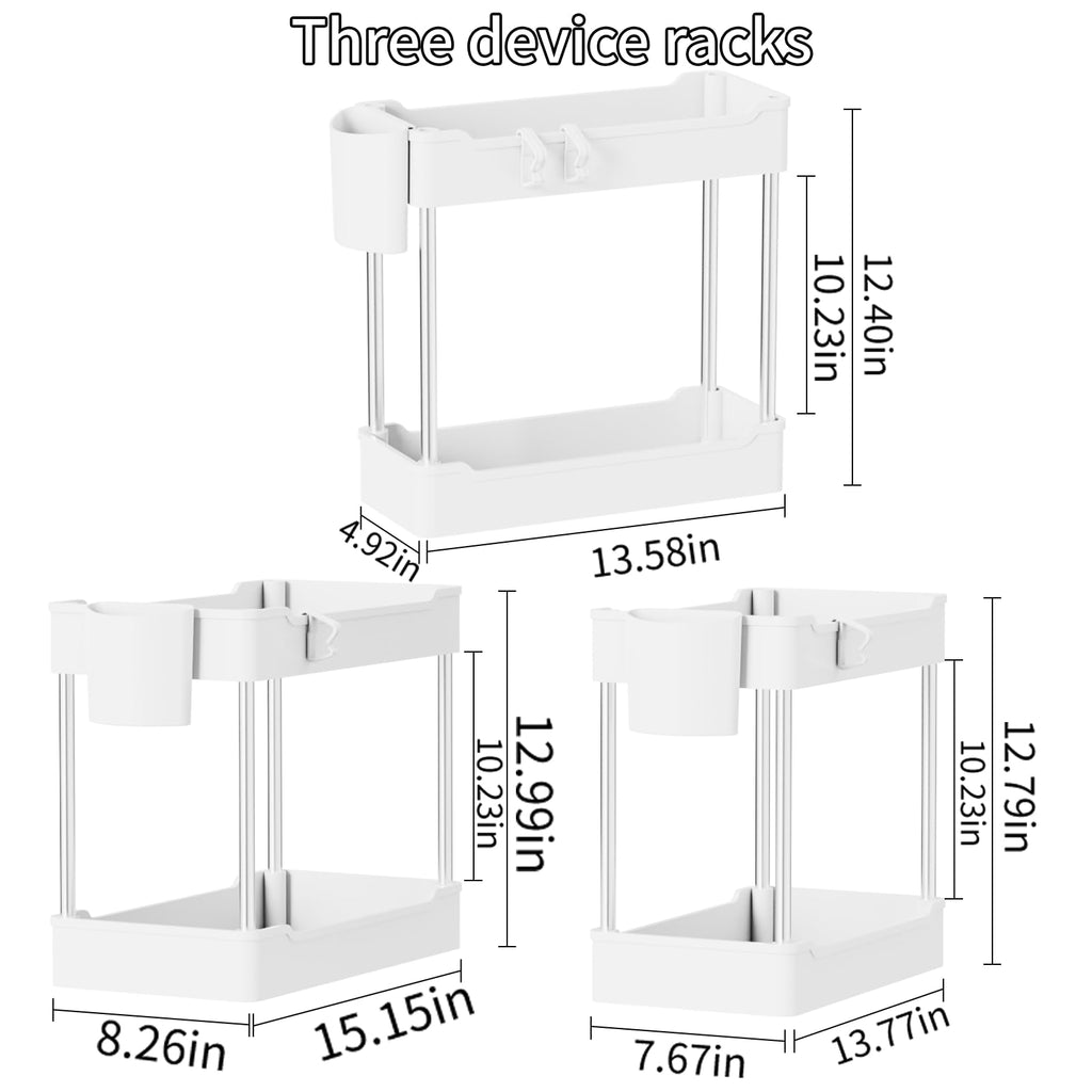 3 Pack Under Sink Organizer O9116