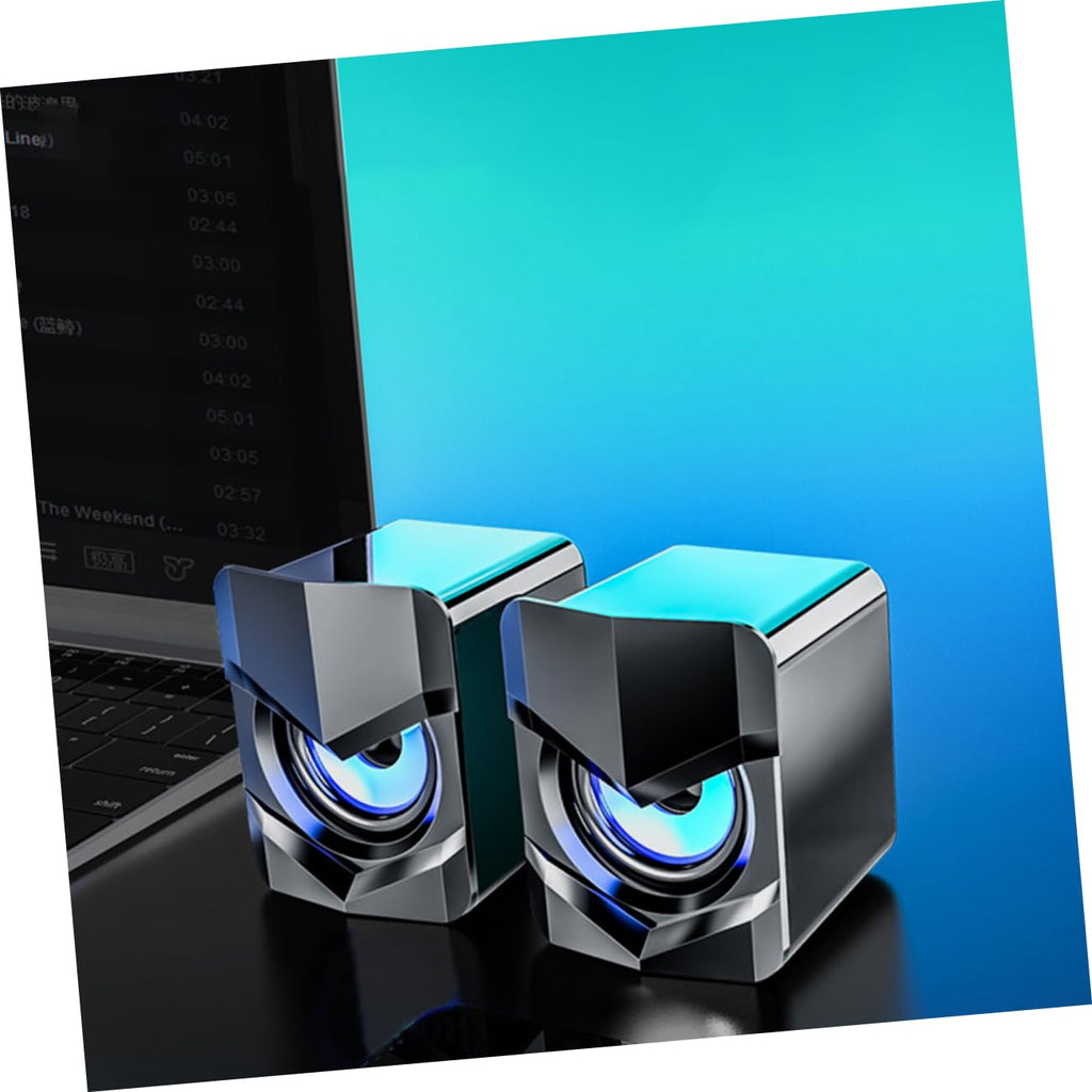 2 Pack Mini Computer Speakers L200