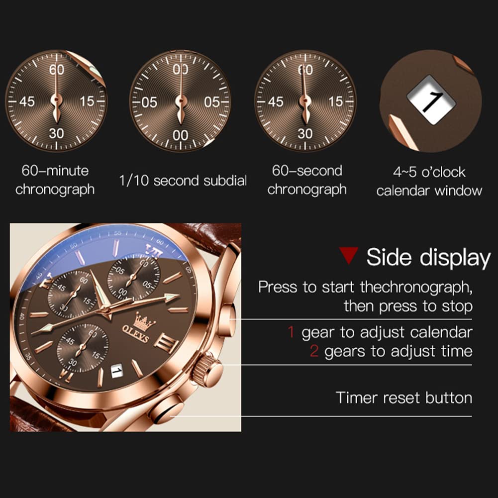 Leather Dress Watches D204566