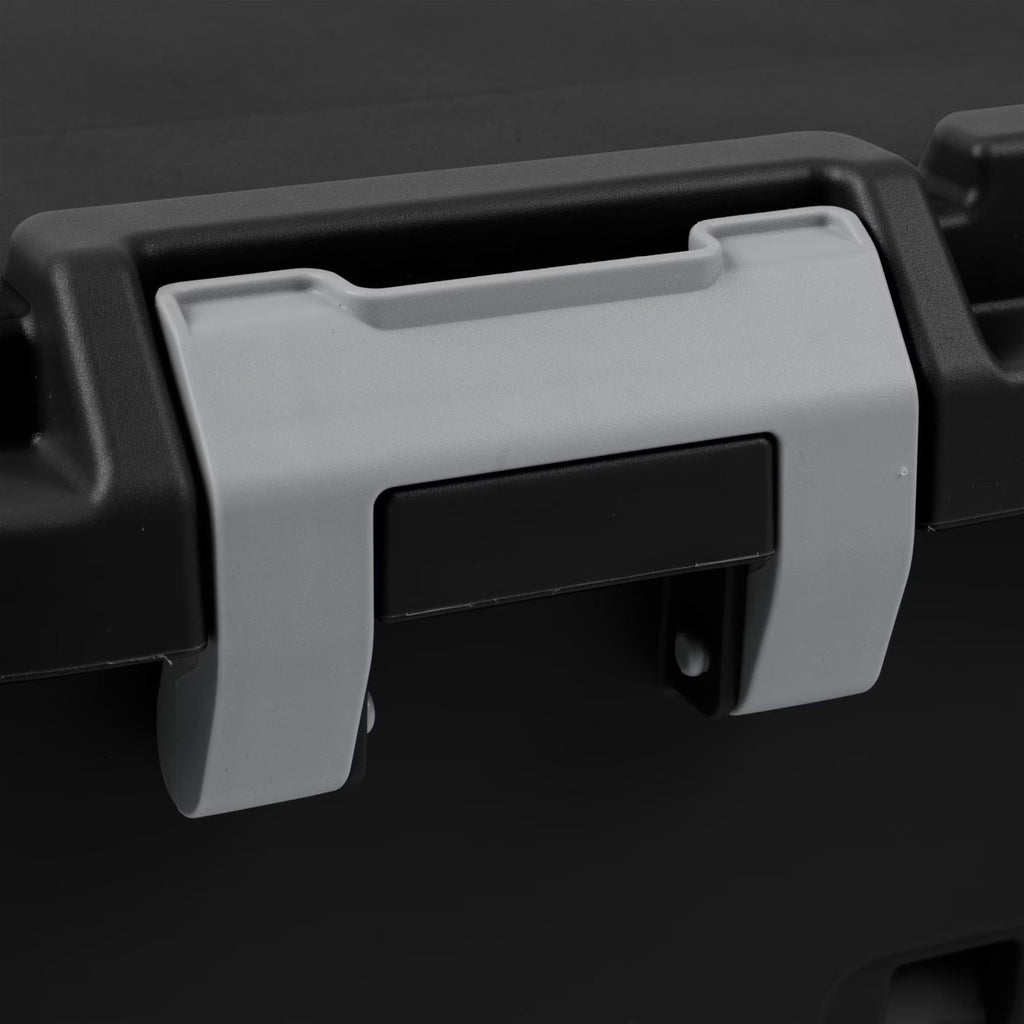 22 Gallon Black Wheeled Plastic Storage Trunk M906