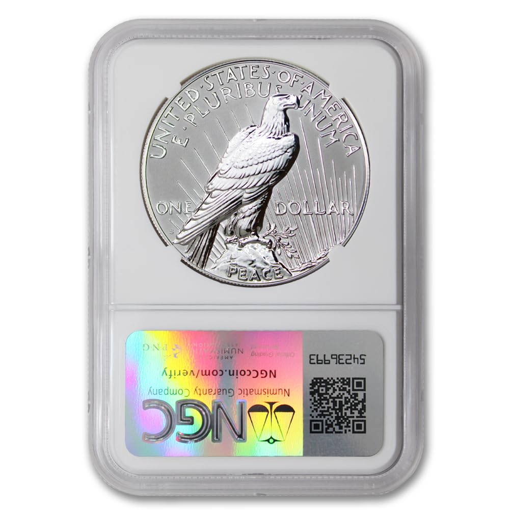 American Proof Silver Morgan and Peace $1 P70079