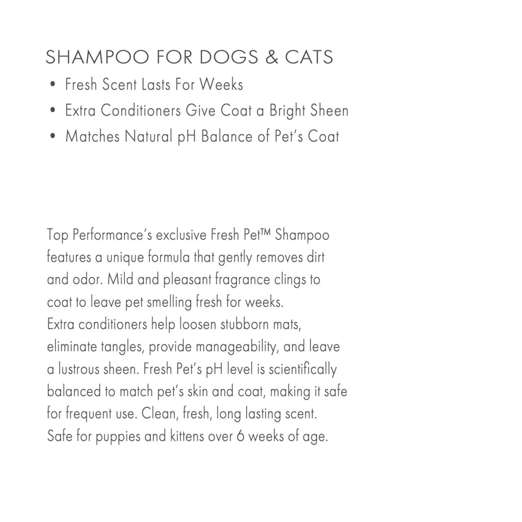 Fresh Pet Shampoo 1-Gallon D512543