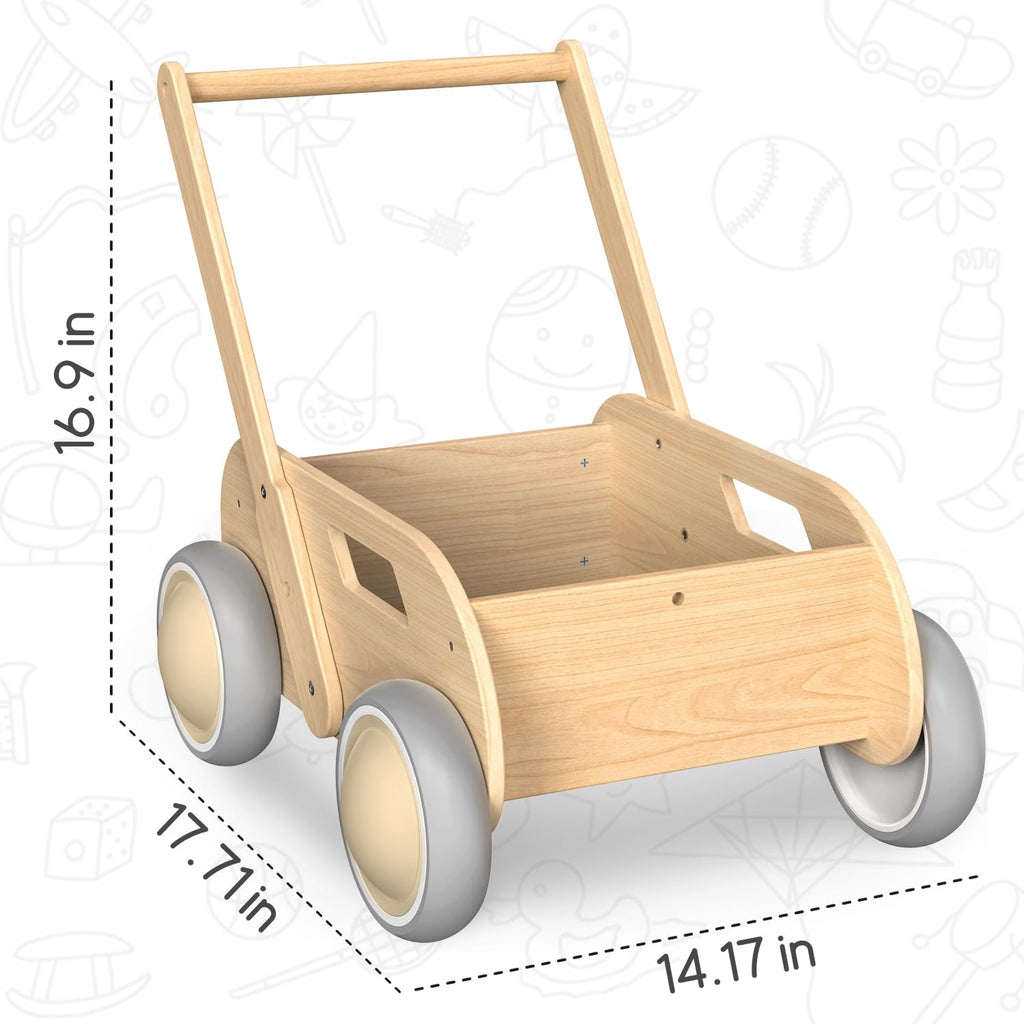 Wooden Baby Push Walker D4388