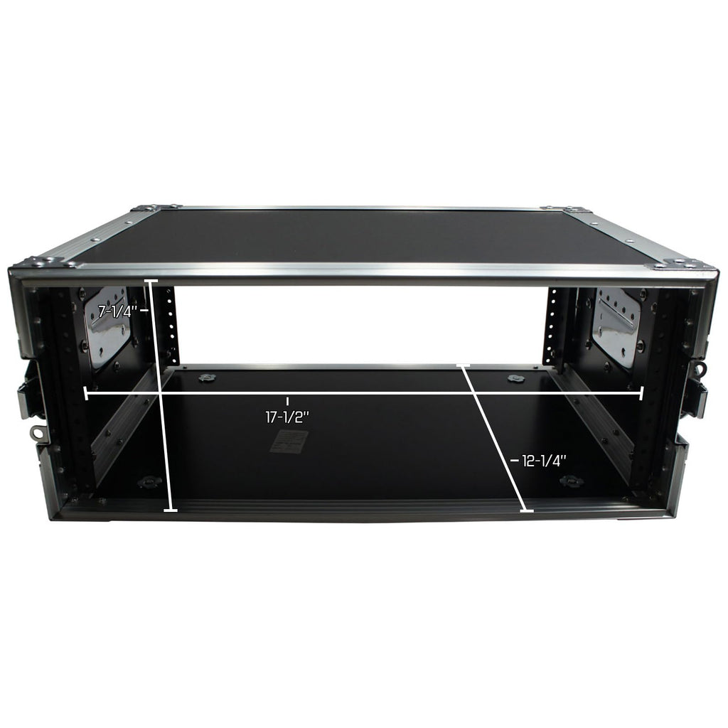 4U Effects Rack Case 16" Depth P800