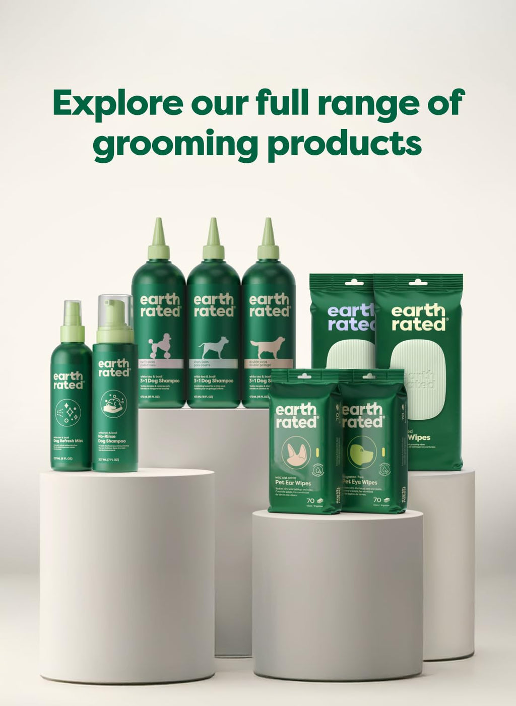 Waterless Shampoo & Conditioner, White Tea & Basil, 7 oz O467464
