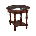 Solid Wood Oval End Table A264