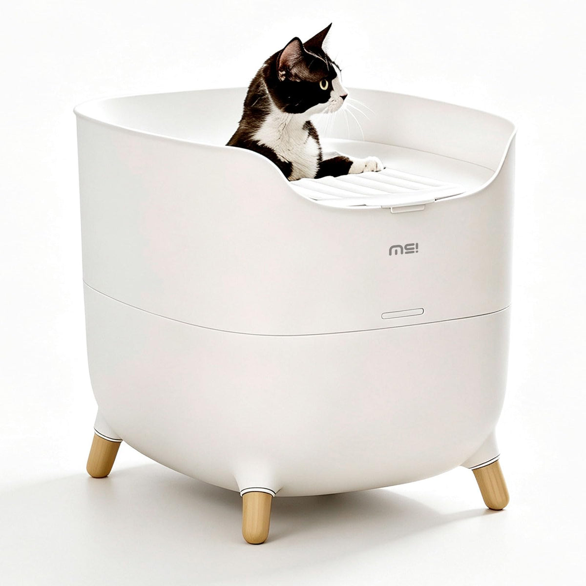 Large Top Entry Cat Litter Box with Scoop A444