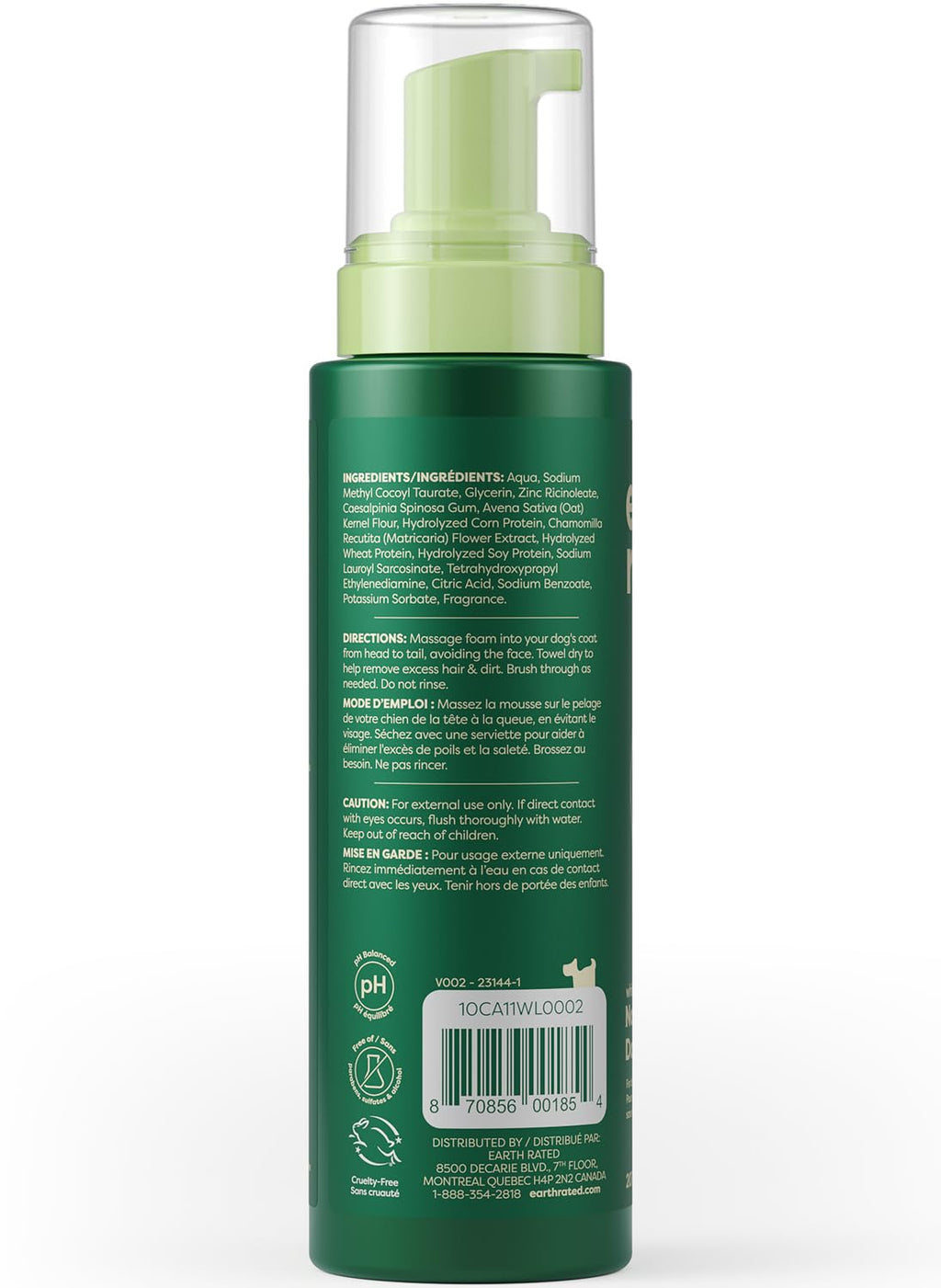 Waterless Shampoo & Conditioner, White Tea & Basil, 7 oz O467464