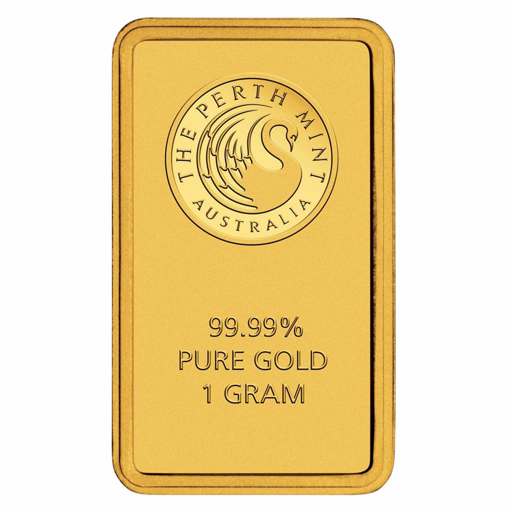 1 Gram Gold Bar with Assay D1752