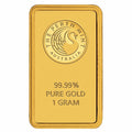 1 Gram Gold Bar with Assay D1752