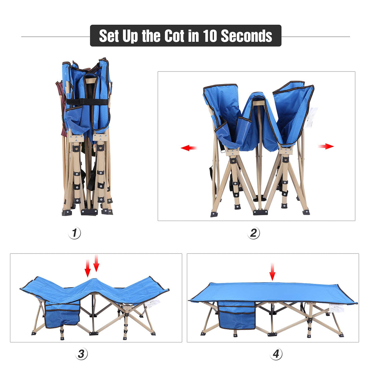 Kids Cot with Carry Bag K424
