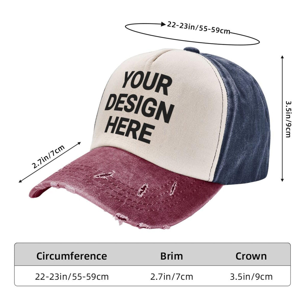 Custom Baseball Cap Adjustable Trucker Hat Z75422