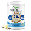 Organic Vegan Protein Powder, Vanilla, 1.25lb P876