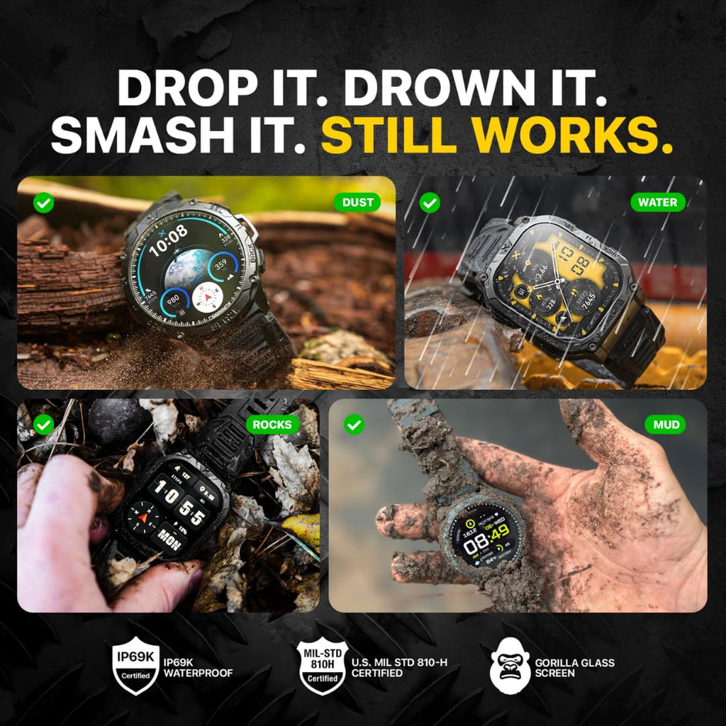 Rugged Smart Watch with GPS C785