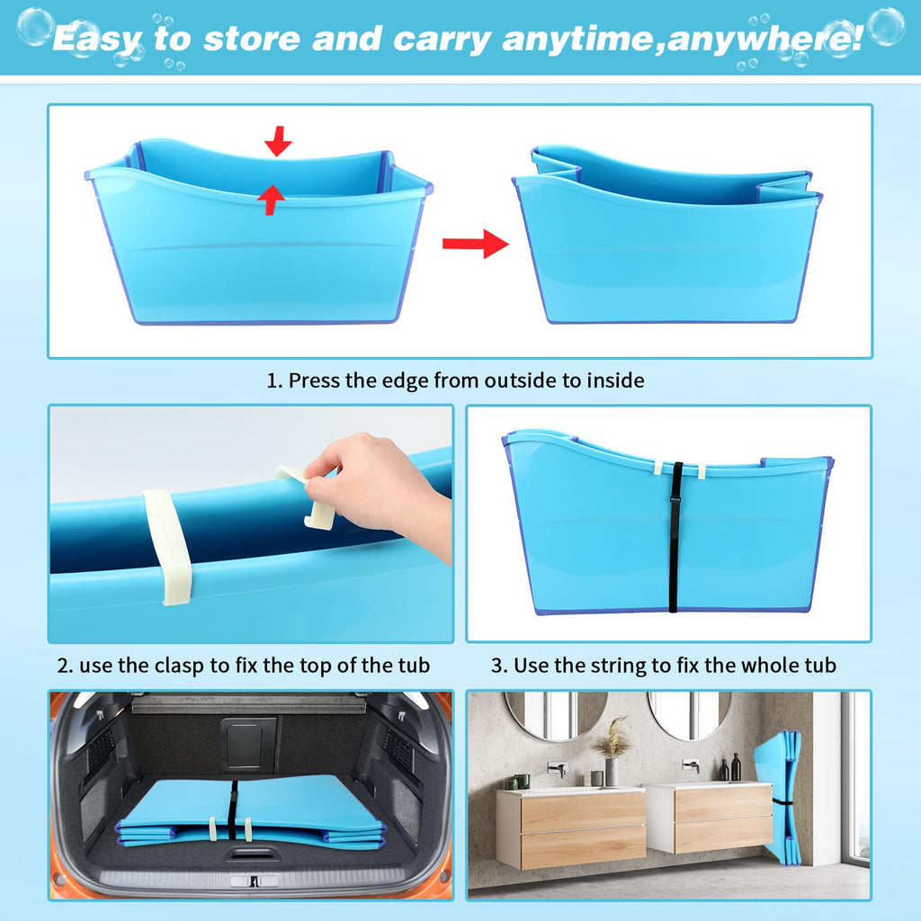 Foldable Dog Bathtub E673