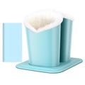 Double Eye Glass Holder Stands with Plush Lining L4883