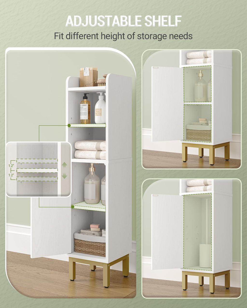 Bathroom Storage Cabinet O9139