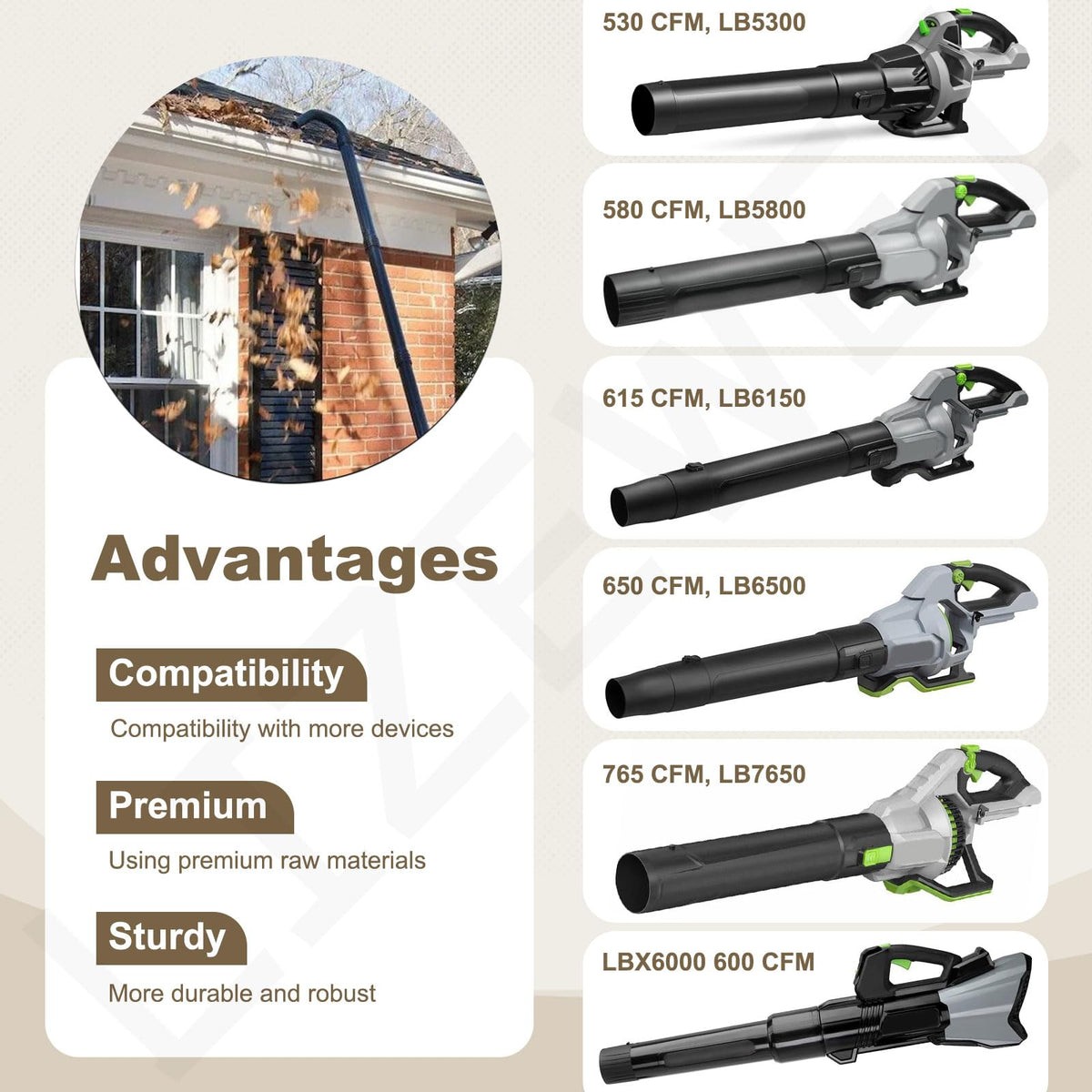8.3FT Gutter Cleaning Attachment I5858
