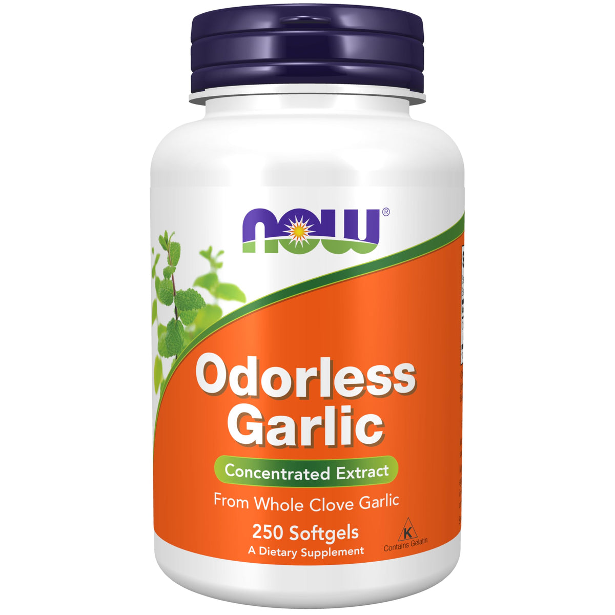 Odorless Garlic Concentrated Extract 250 Softgels R298