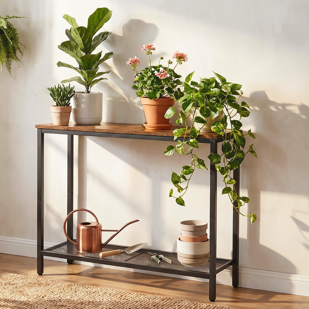 29.5" Narrow 2 Tier Console Table U43948