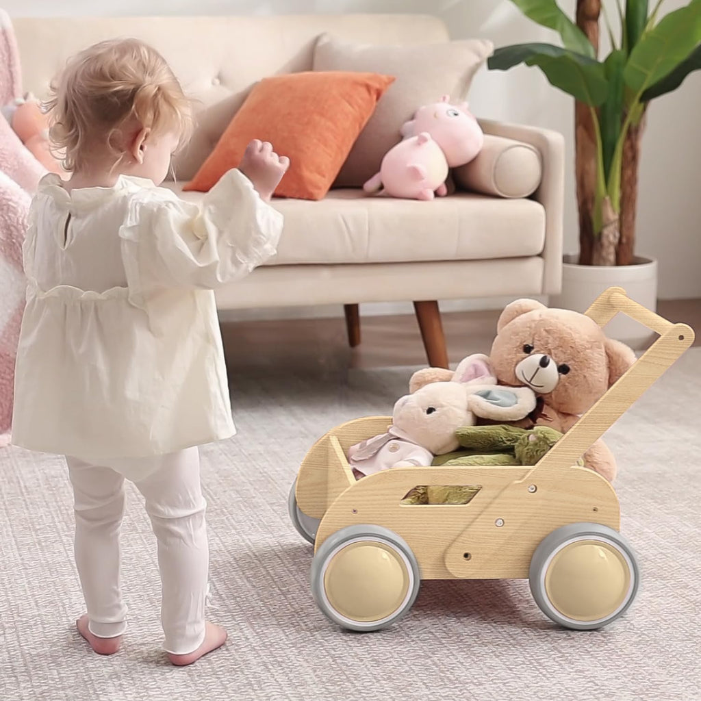 Wooden Baby Push Walker D4388
