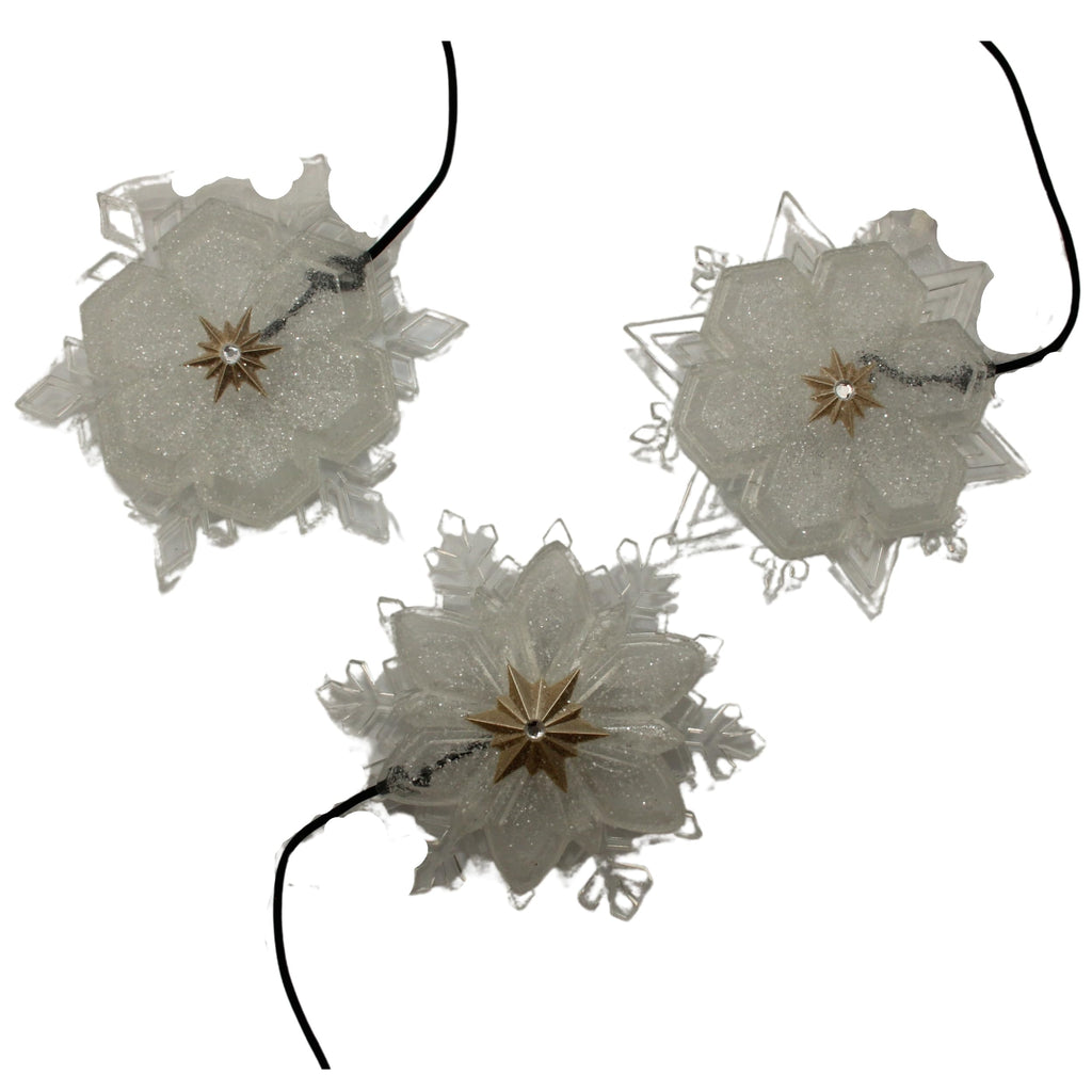 Glowing Snowflake Ornament C67841