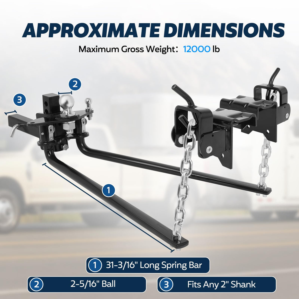 Weight Distribution Hitch Z1546