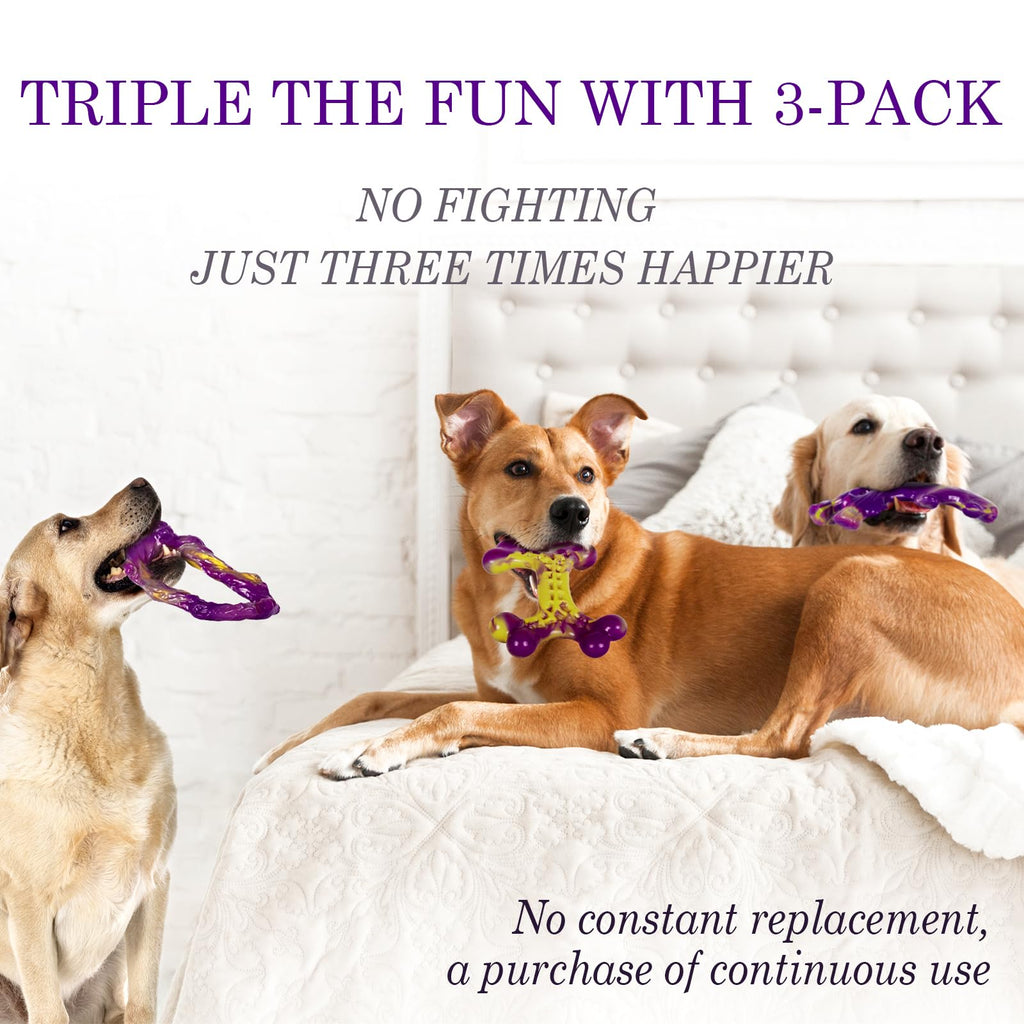 Tough Dog Chew Toys 3 Pack for Large Dogs J603