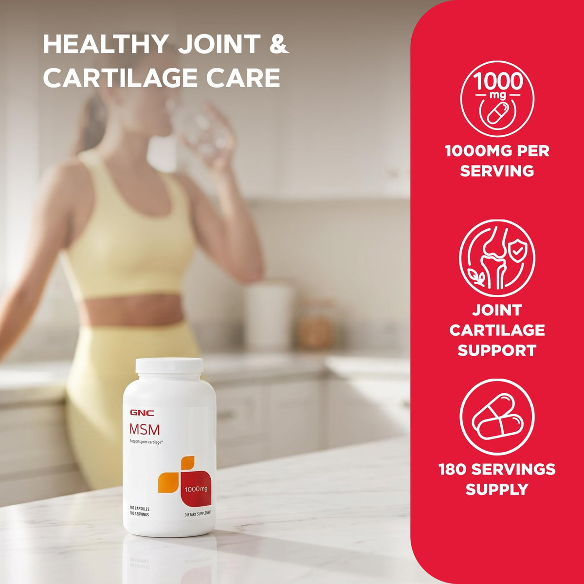 MSM 1000mg Supplement K222