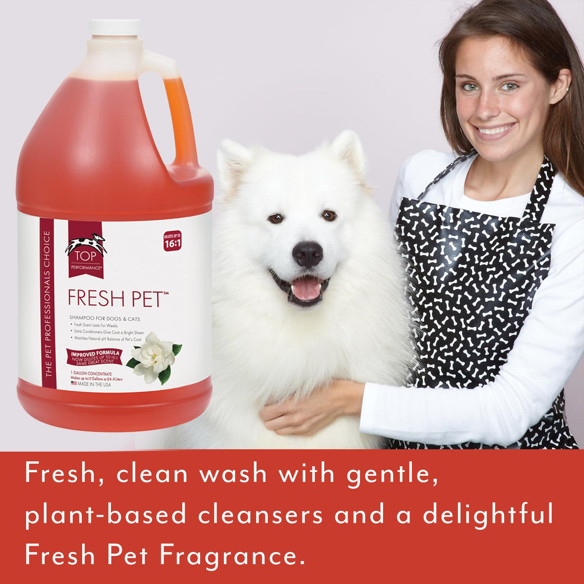 Fresh Pet Shampoo 1-Gallon D512543