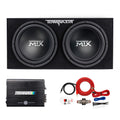 12" Subwoofer Box, Mono Amp & 4 Gauge Wiring Kit G372642