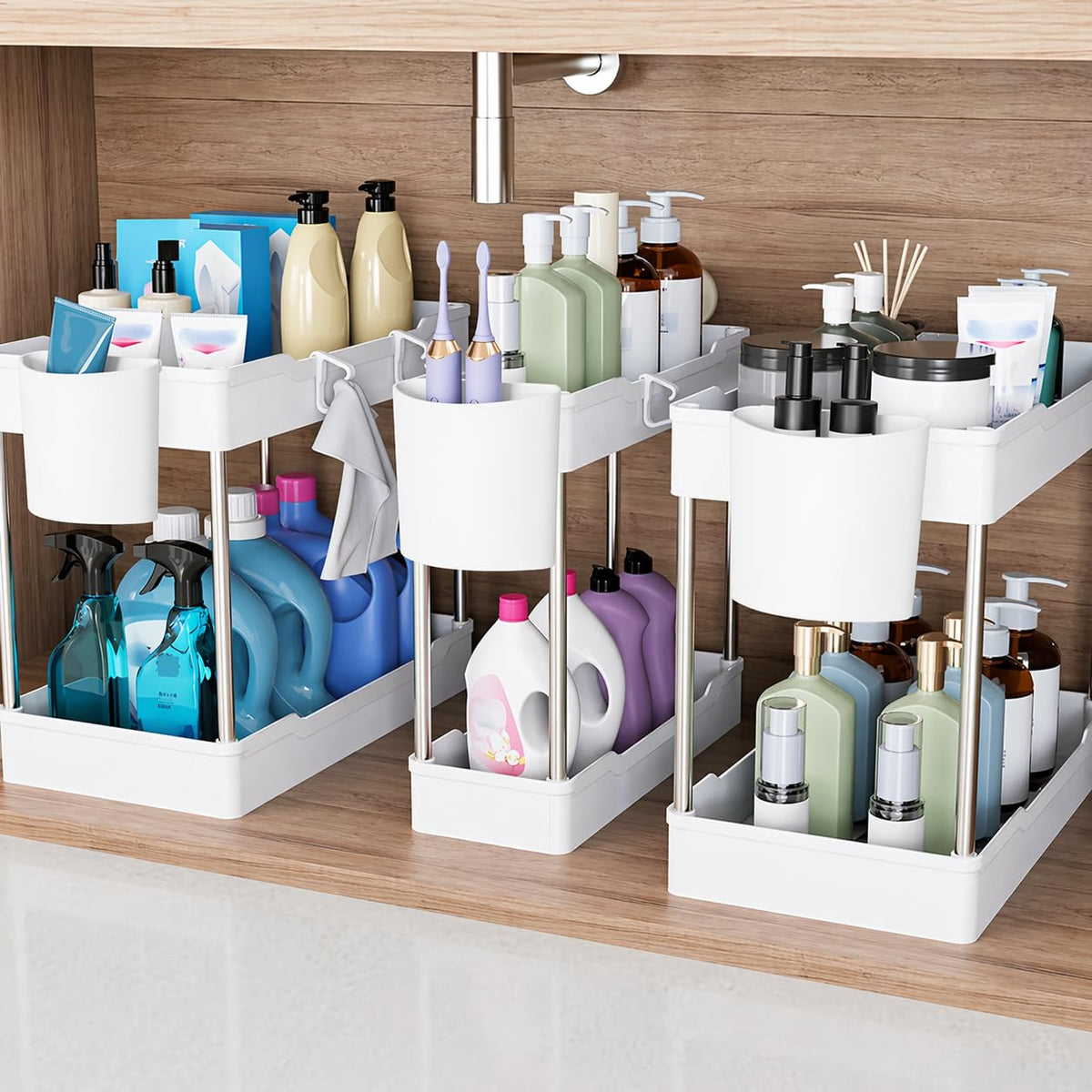 3 Pack Under Sink Organizer O9116