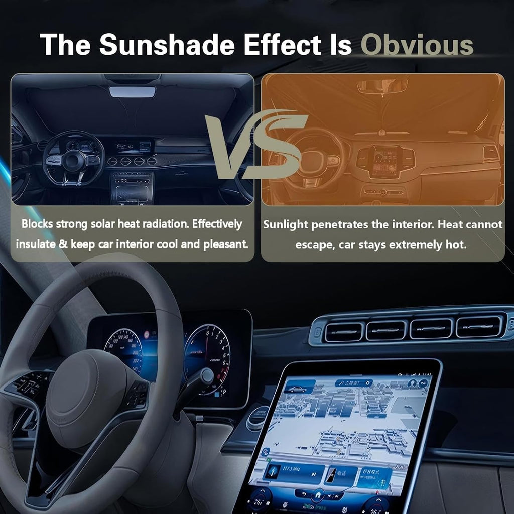 Car Windshield Sun Shade Graphene UV Protection V970
