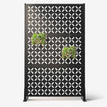 72" Decorative Metal Outdoor Privacy Fence Screen M3457