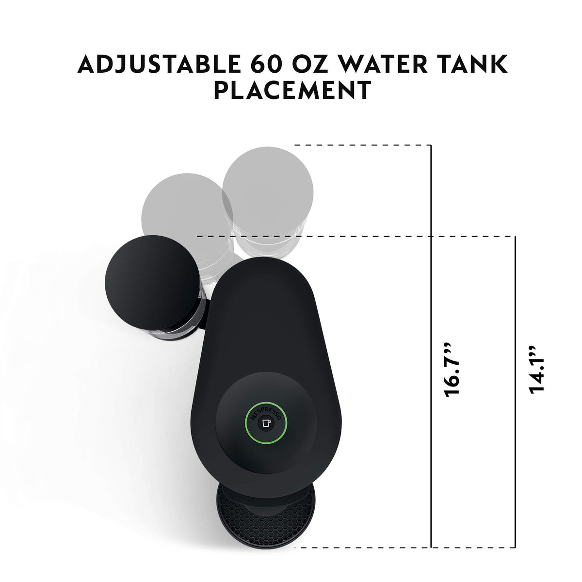 Matte Black Coffee and Espresso Maker Q556286