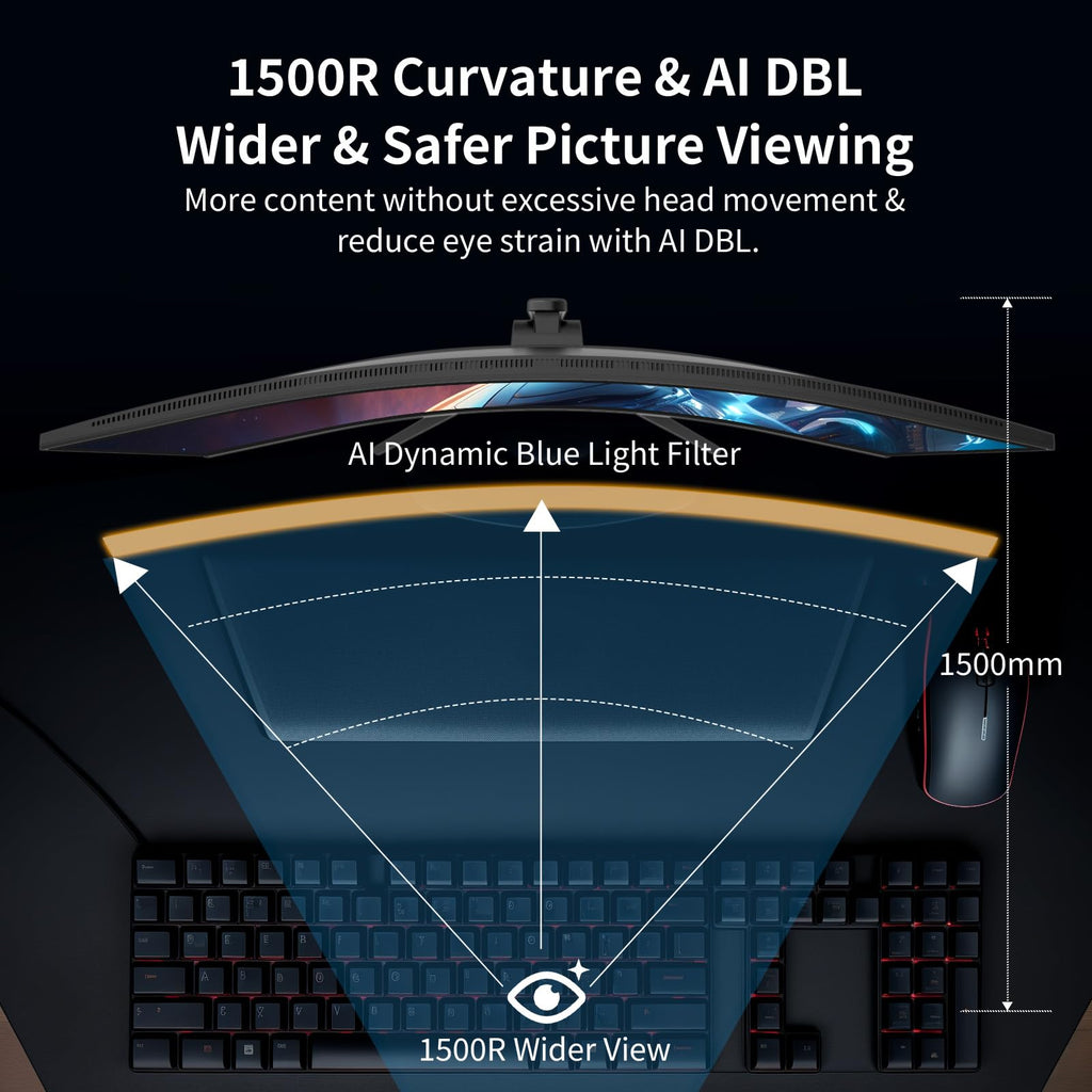 34-Inch Curved Ultrawide Gaming Monitor N756