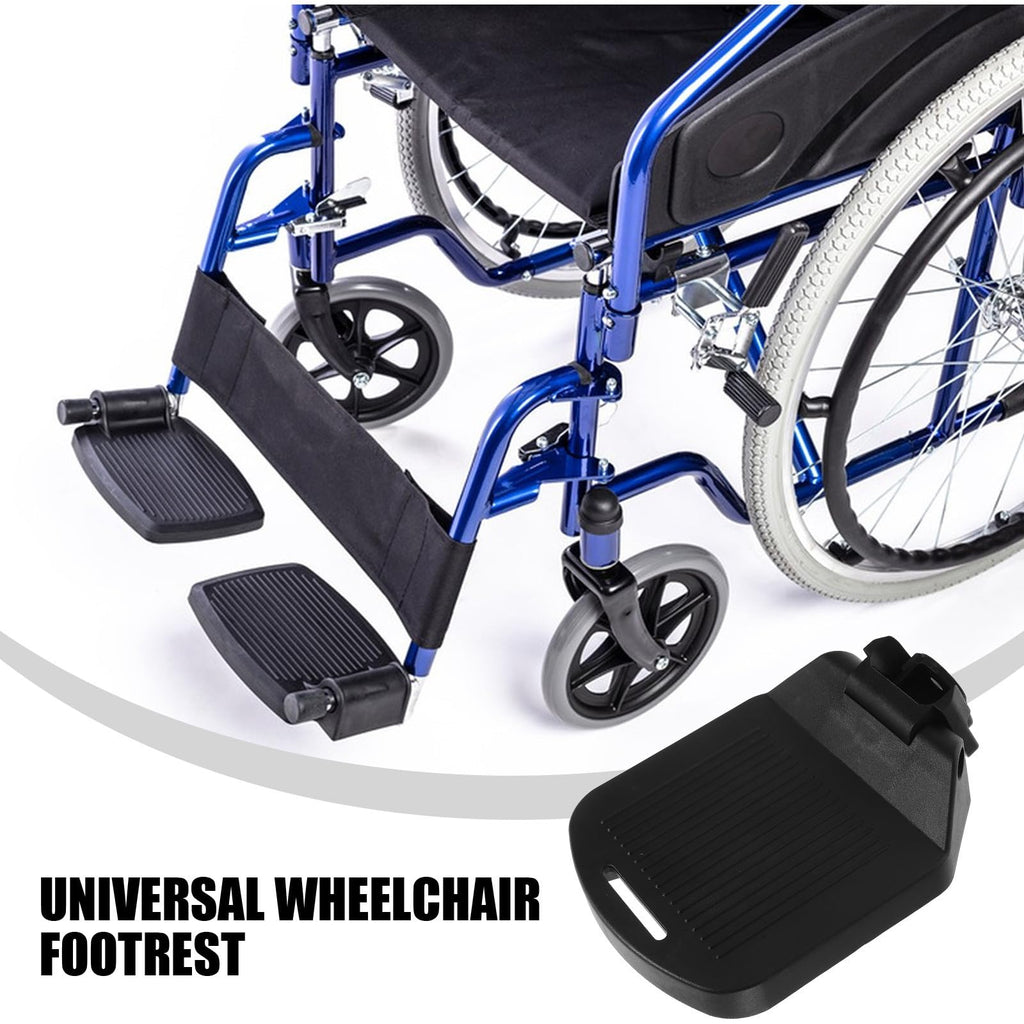 2pcs Universal Adjustable Wheelchair Leg Rest Foot Pedals G1455