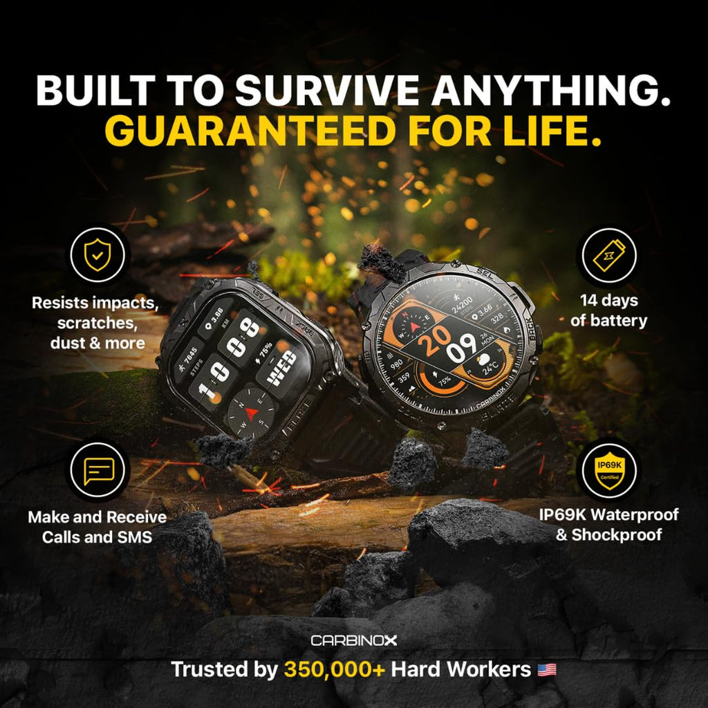 Rugged Smart Watch with GPS C785