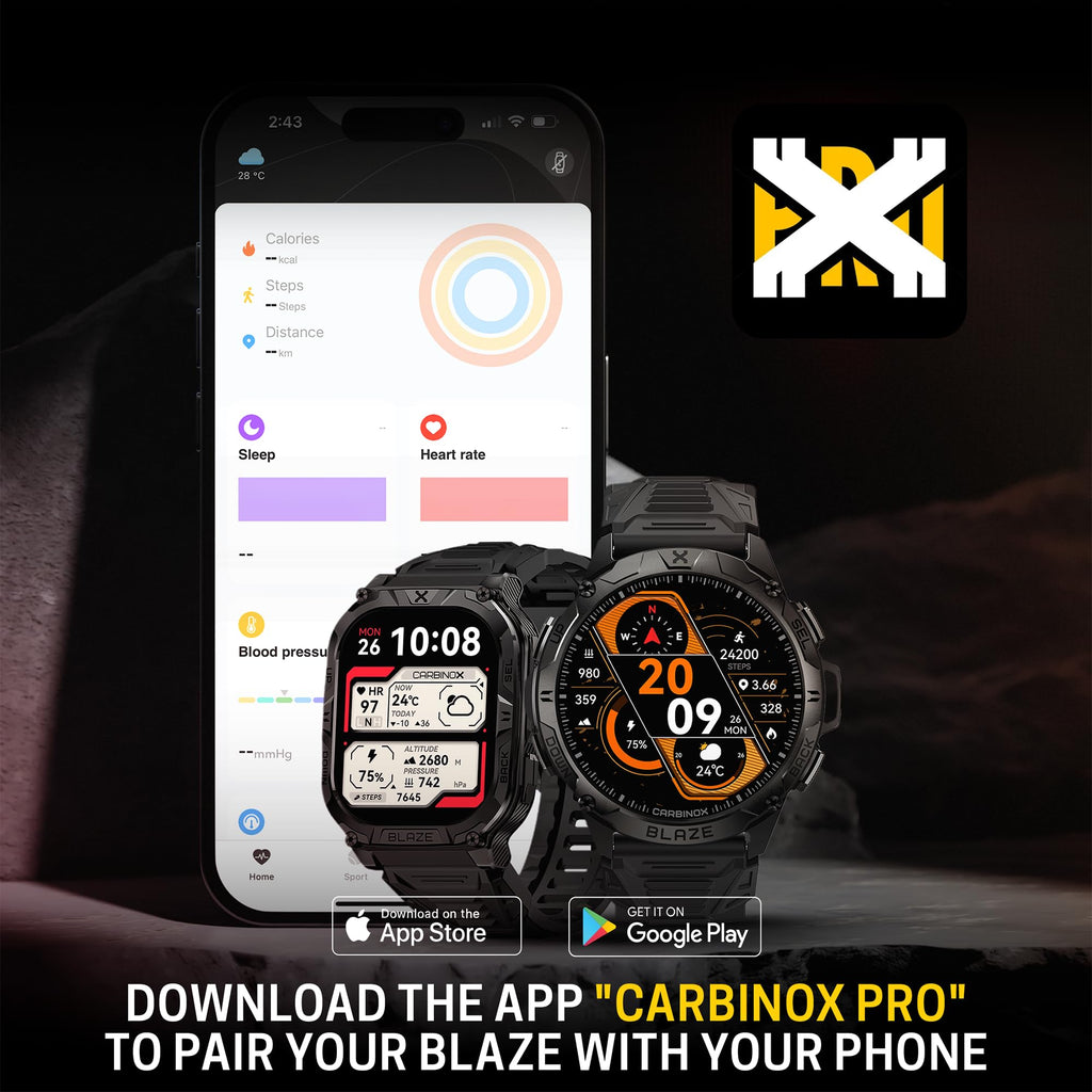 Rugged Smart Watch with GPS C785