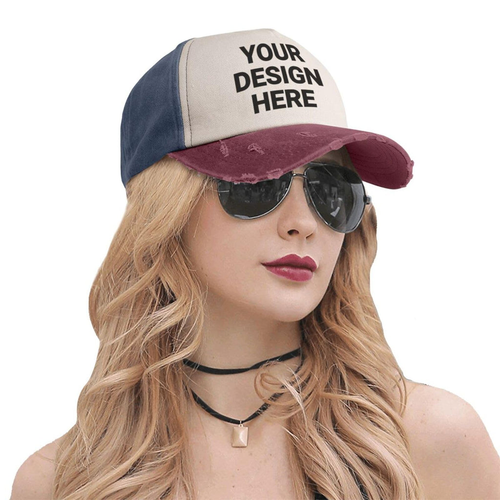Custom Baseball Cap Adjustable Trucker Hat Z75422
