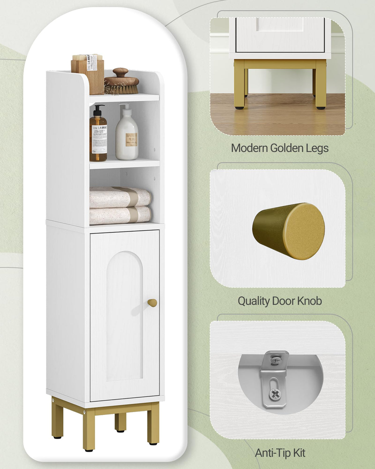 Bathroom Storage Cabinet O9139